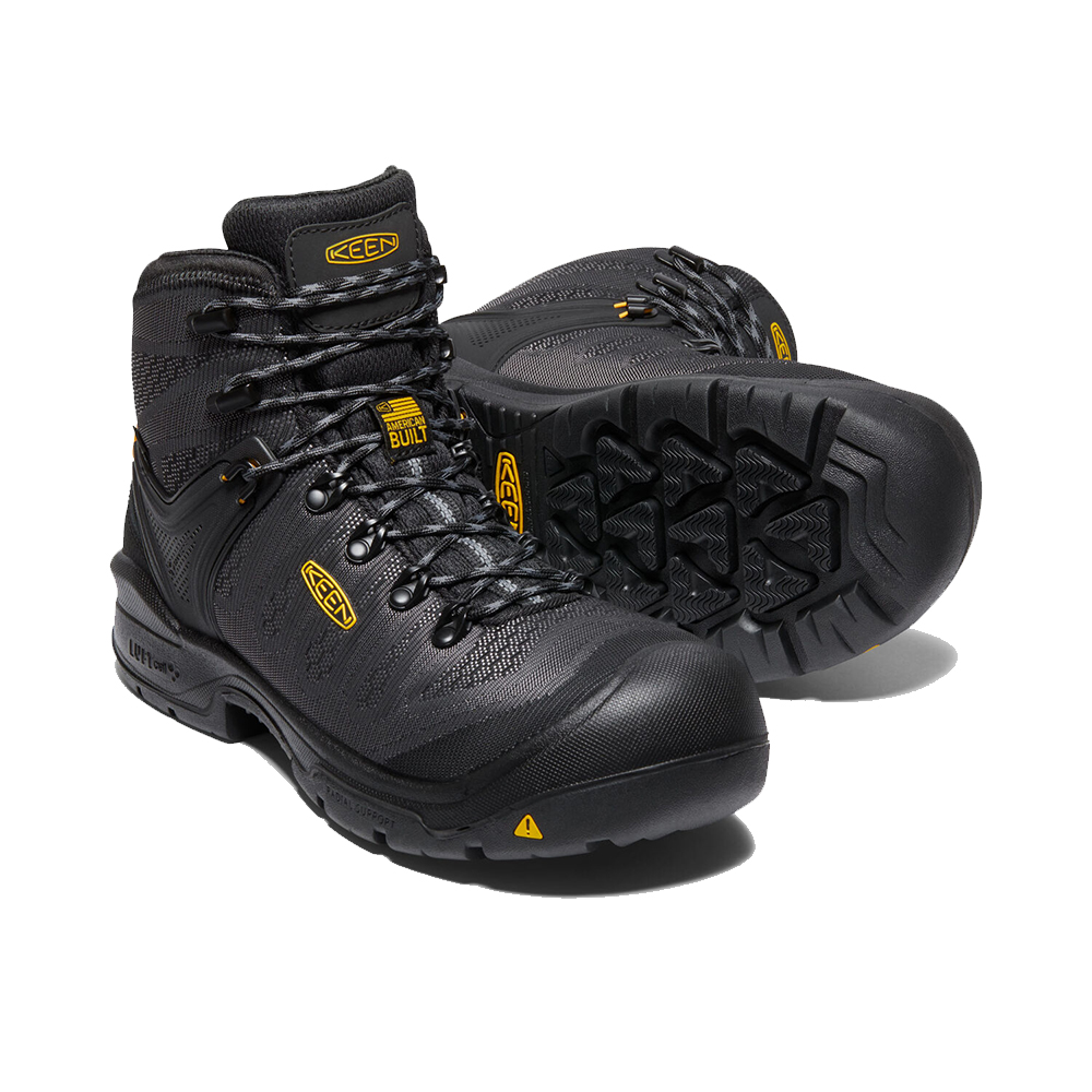 Keen Men's Dearborn 6 Inch Waterproof Work Boots with Carbon-Fiber Toe from GME Supply